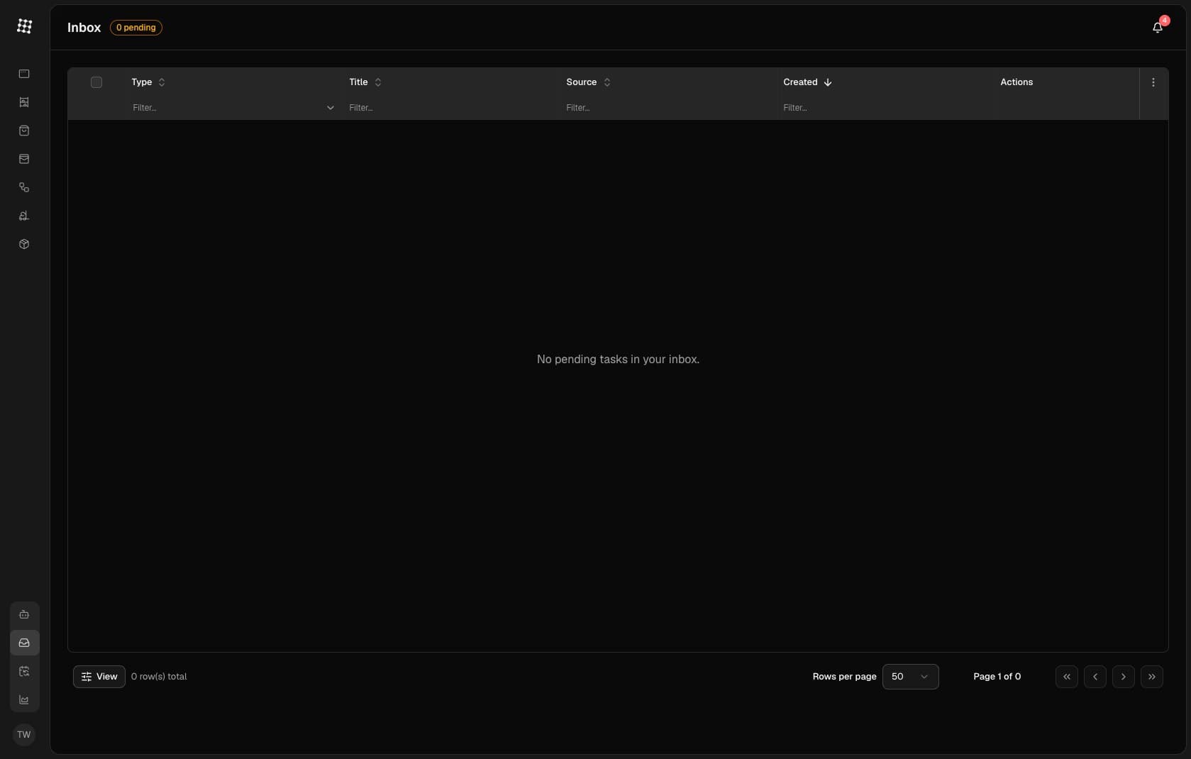 Agent Inbox UI preview